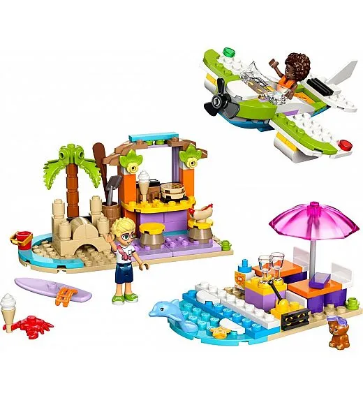 Lego® Friends 42672 Ustvarjalni kovček za na plažo in potovanja Lego