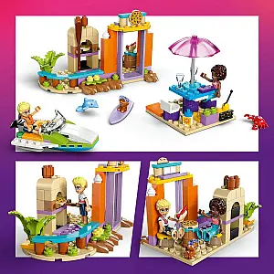 Lego® Friends 42672 Ustvarjalni kovček za na plažo in potovanja