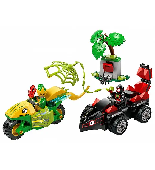 Lego® Spidey 11198 Pregon z dino voziloma Spin in Elektro Lego