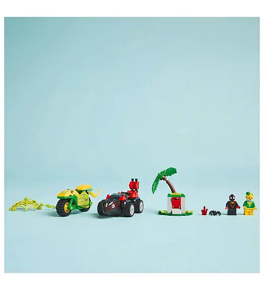 Lego® Spidey 11198 Pregon z dino voziloma Spin in Elektro Lego