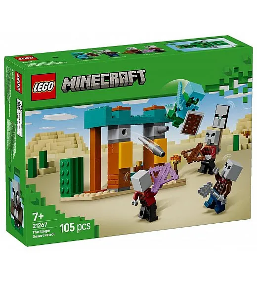 Lego® Minecraft® 21267 Aščanska puščavska patrulja Lego