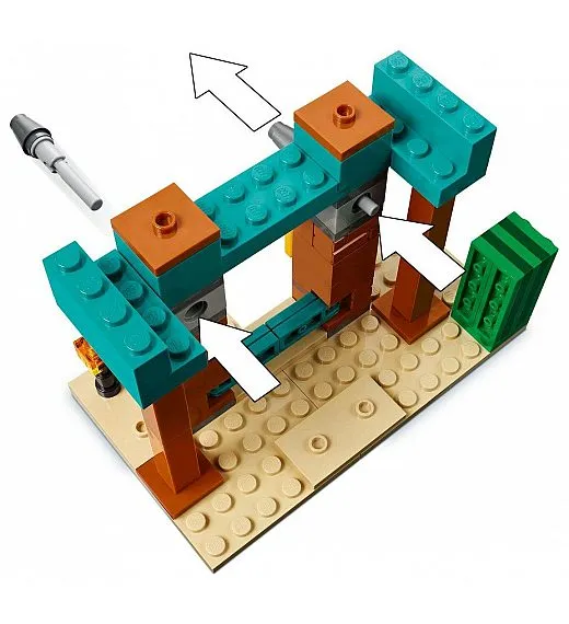 Lego® Minecraft® 21267 Aščanska puščavska patrulja Lego