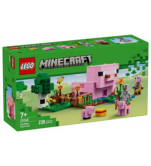 Lego® Minecraft® 21268 Hiša Mali pujsek Lego