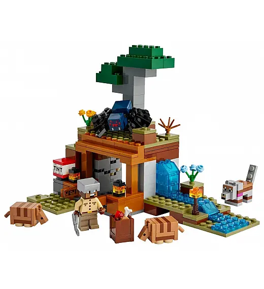 Lego® Minecraft® 21269 Odprava v pasavčev rudnik Lego