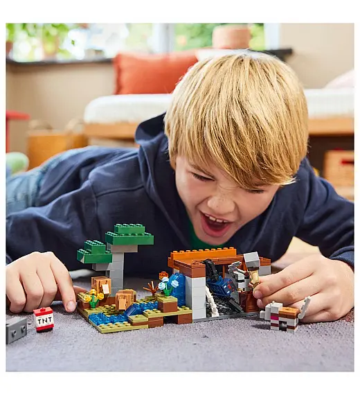 Lego® Minecraft® 21269 Odprava v pasavčev rudnik Lego