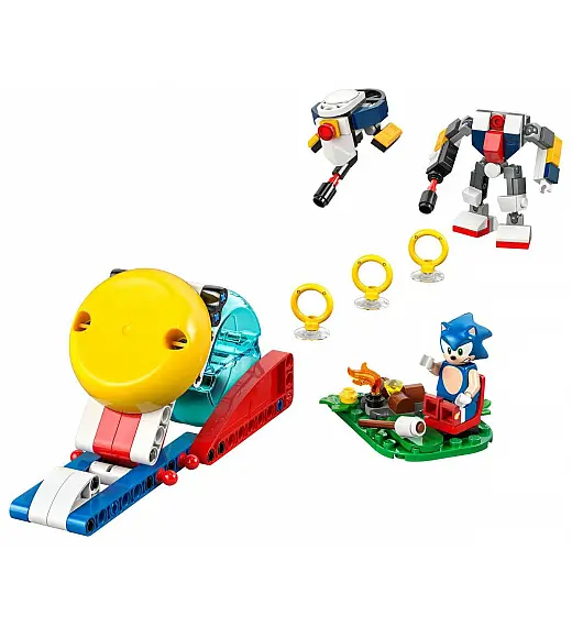 LEGO® Sonic 77001 Sonic se spopade ob tabornem ognju Lego