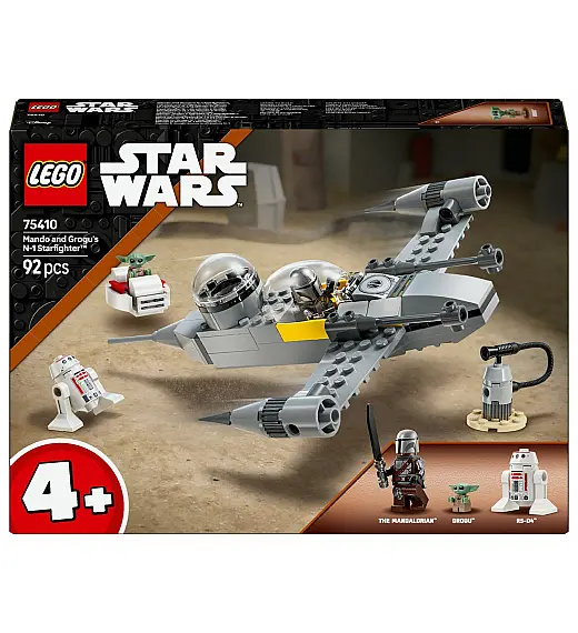 Lego® Star Wars™ 75410 Mandojev in Grogujev N-1 zvezdni lovec™ Lego