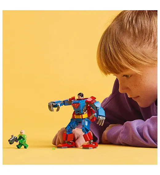Lego® Super Heroes 76302 Supermanov™ robotski oklep proti Lexu Luthorju™ Lego