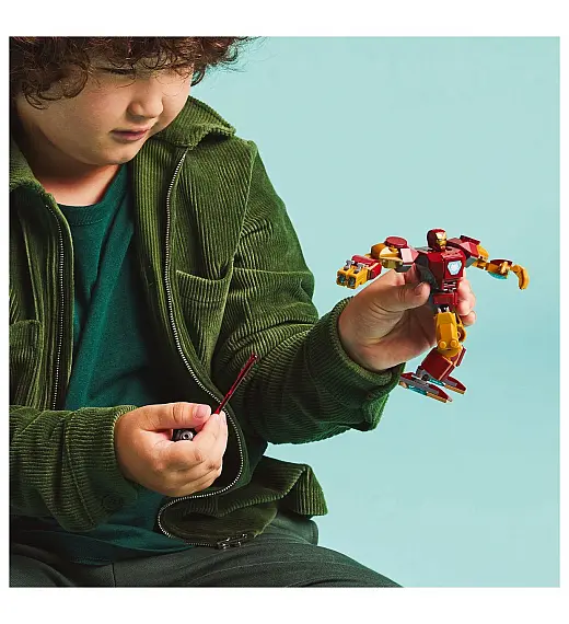 Lego® Super Heroes 76307 Robotski oklep Iron Man proti Ultronu Lego