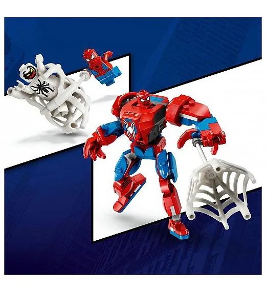 Lego® Super Heroes 76308 Robotski oklep Spider-Man proti Anti-Venomu Lego
