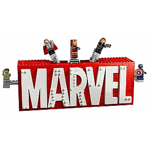Lego® Super Heroes 76313 Logotip in minifigure MARVEL