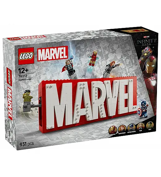Lego® Super Heroes 76313 Logotip in minifigure MARVEL Lego