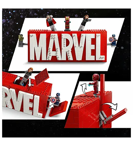 Lego® Super Heroes 76313 Logotip in minifigure MARVEL Lego