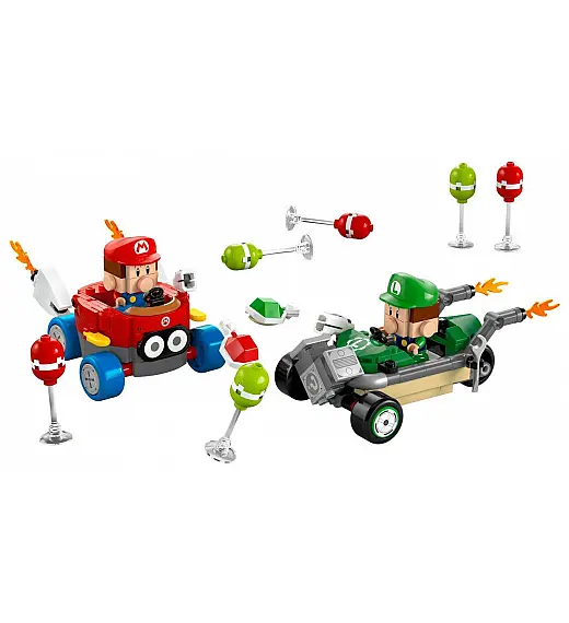 Lego® Super Mario™ 72034 Mario Kart™ – Baby Mario vs Baby Luigi Lego