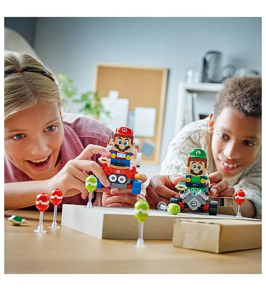 Lego® Super Mario™ 72034 Mario Kart™ – Baby Mario vs Baby Luigi Lego
