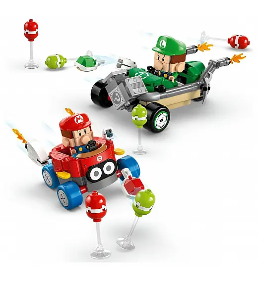Lego® Super Mario™ 72034 Mario Kart™ – Baby Mario vs Baby Luigi Lego