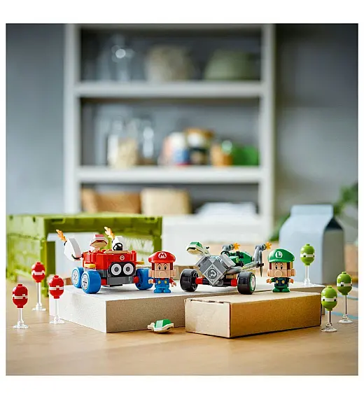 Lego® Super Mario™ 72034 Mario Kart™ – Baby Mario vs Baby Luigi Lego