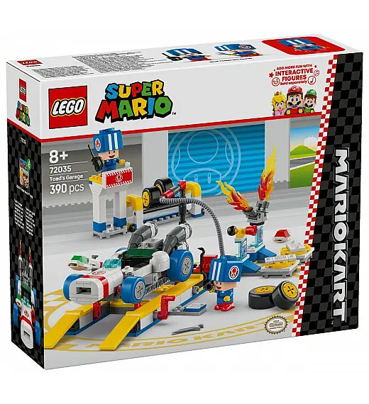 Lego® Super Mario™ 72035 Mario Kart™ – Toads garage Lego