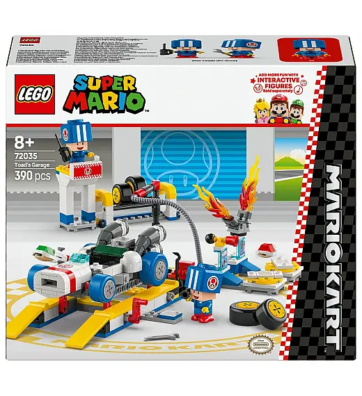 Lego® Super Mario™ 72035 Mario Kart™ – Toads garage Lego