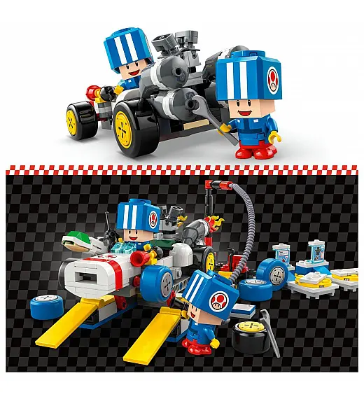 Lego® Super Mario™ 72035 Mario Kart™ – Toads garage Lego