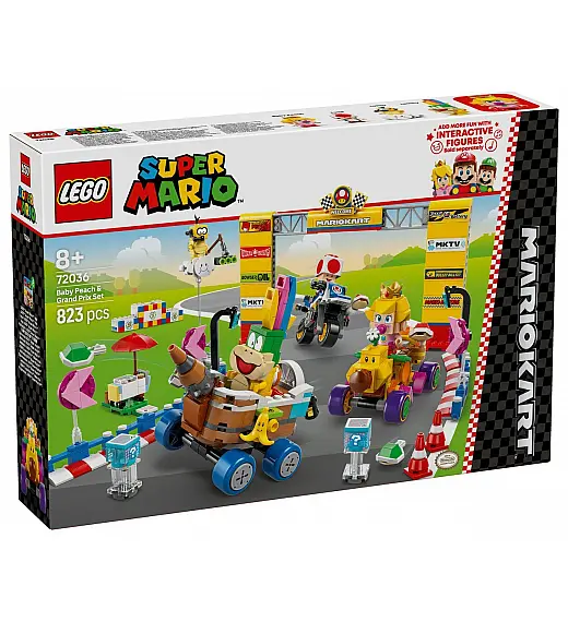 Lego® Super Mario™ 72036 Mario Kart™ – Baby Peach in Grand Prix Lego