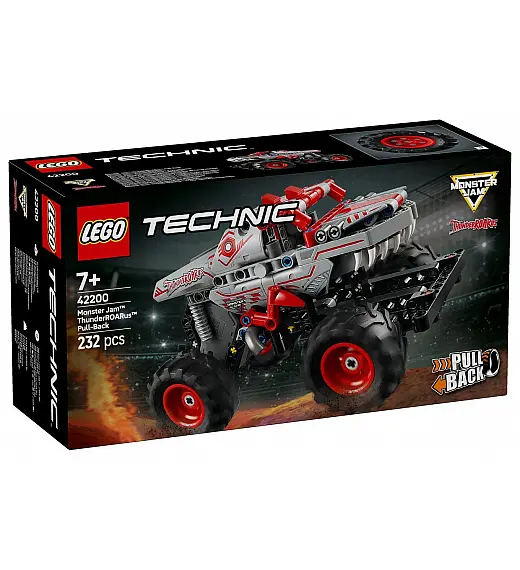 Lego® Technic™ 42200 Monster Jam™ ThunderROARus™ na poteg Lego