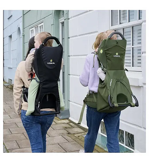 Pohodniški nahrbtnik za nošenje otrok ADVENTURER S3 Navy Littlelife, inovivne rešitve za dogodivšine skupaj z otroci