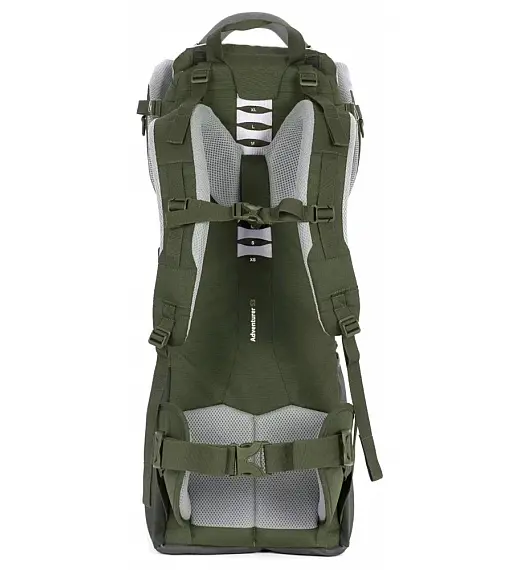 Nosiljke za bebe za planinarenje ADVENTURER S3 Green Littlelife