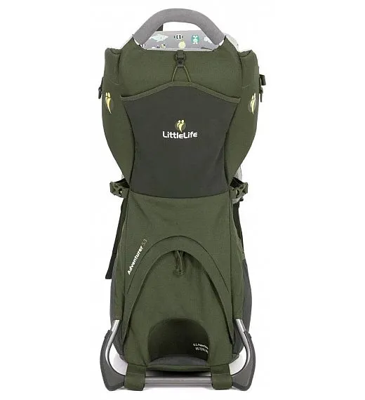 Nosiljke za bebe za planinarenje ADVENTURER S3 Green Littlelife