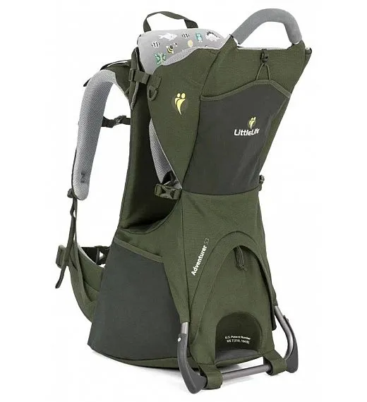 Nosiljke za bebe za planinarenje ADVENTURER S3 Green Littlelife