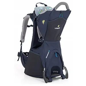 Pohodniški nahrbtnik za nošenje otrok ADVENTURER S3 Navy