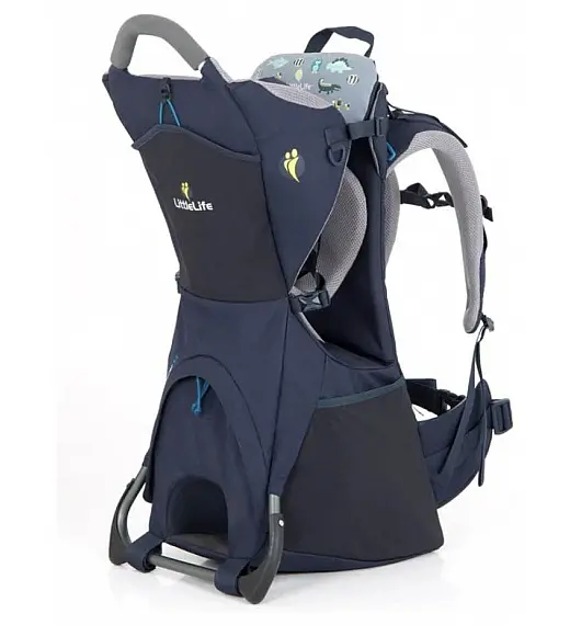 Pohodniški nahrbtnik za nošenje otrok ADVENTURER S3 Navy Littlelife, inovivne rešitve za dogodivšine skupaj z otroci