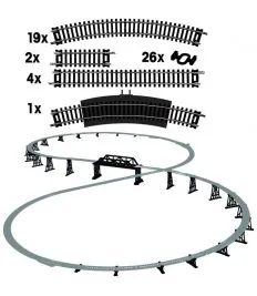 TRAČNICE V GARNITURI HO TIROV ŠT.4 - F104