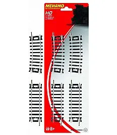 TRAČNICE 2xRAVNI, 2xKRIVI TIR 3" HO Fe F234 TRAČNICE 2xRAVNI, 2xKRIVI TIR 3" HO Fe F234