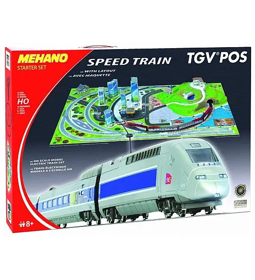 Vlak garnitura TGV POS Z MAKETO T111