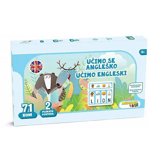 Sestavljanka Učimo se Angleško