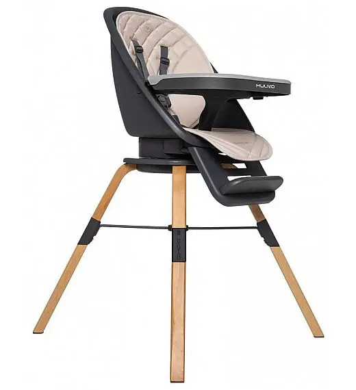 Stolček za hranjenje CHOC 2 Beige