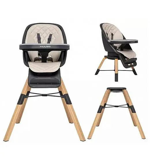Stolček za hranjenje CHOC 2 Beige