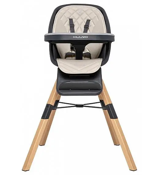 Stolček za hranjenje CHOC 2 Beige