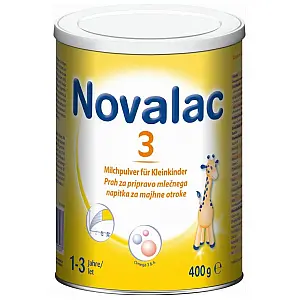 Novalac 3, 1-3 leta 400 g - adaptirano mleko