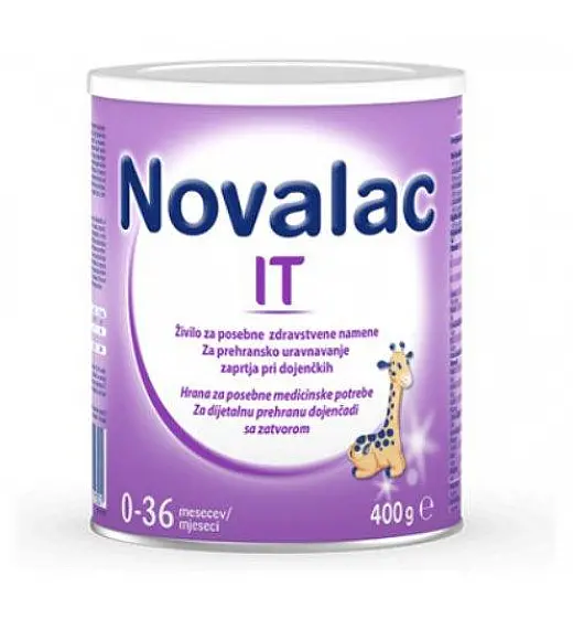 Novalac IT 400 g - adaptirano mleko - zaprtje