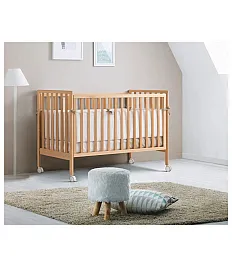 Otroška posteljica Pali FLIPPY 3v1 Naturale z vzmetnico