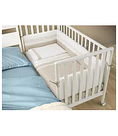 Otroška posteljica Pali FLIPPY 3v1 Naturale z vzmetnico