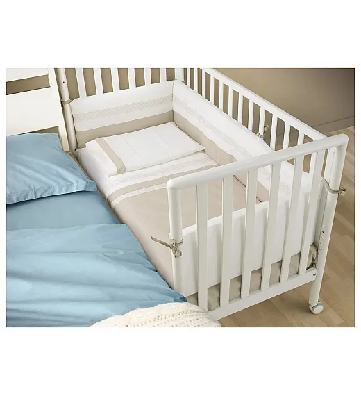 Pali FLIPPY 3u1 White Naturale dječji krevetić s madracem Pali