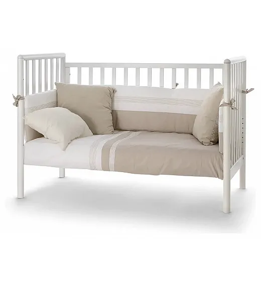 Pali FLIPPY 3u1 White Naturale dječji krevetić s madracem Pali