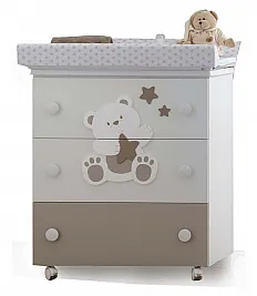 Pali ORSONE Tortora previjalna miza z banjico