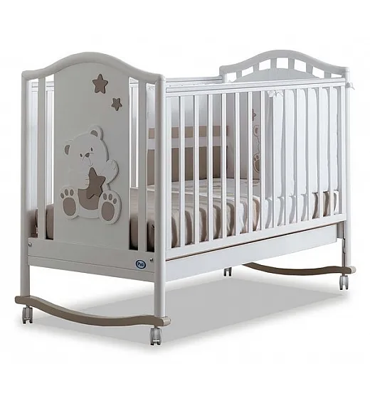 Pali ORSONE Tortora lesena otroška postelja z vzmetnico Pali Pali ORSONE Tortora lesena otroška postelja z vzmetnico Pali