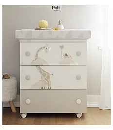 Pali SAVANA previjalna miza z banjico