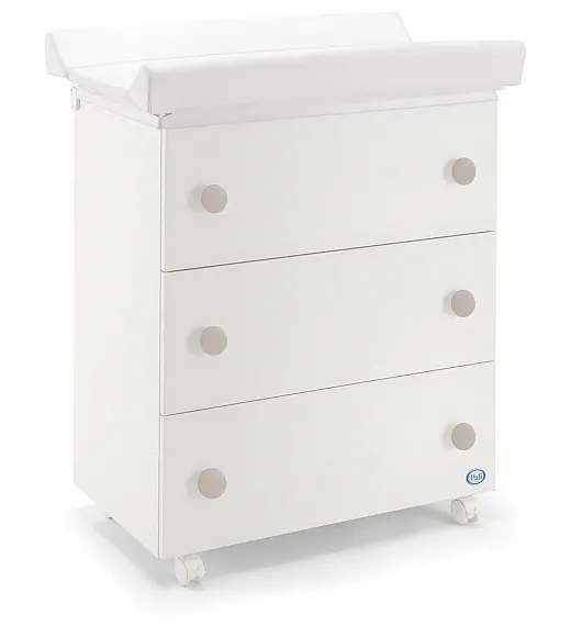 Pali WIN White Tortora - previjalna miza z banjico Pali