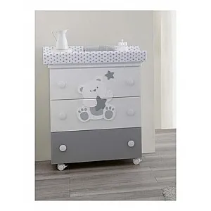 Pali ORSONE Grey previjalna miza z banjico